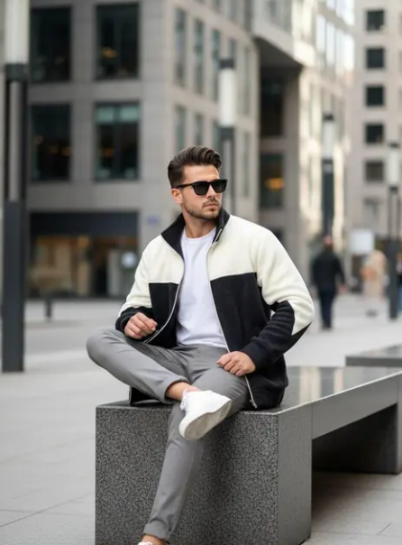 winter fleece zipper jacket