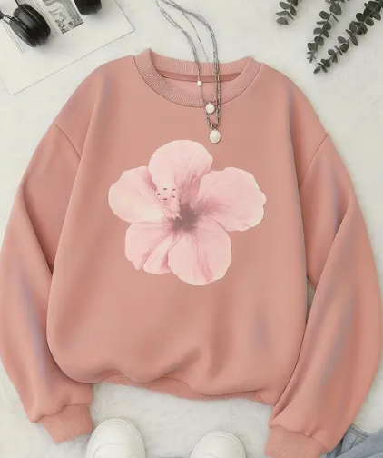 rose sweatshirt
