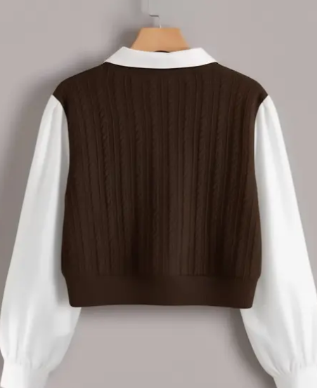 Korean style women's sweatshirt