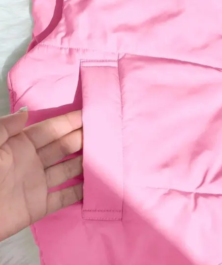 Cross LIne half Jacket  Beige foe girls o