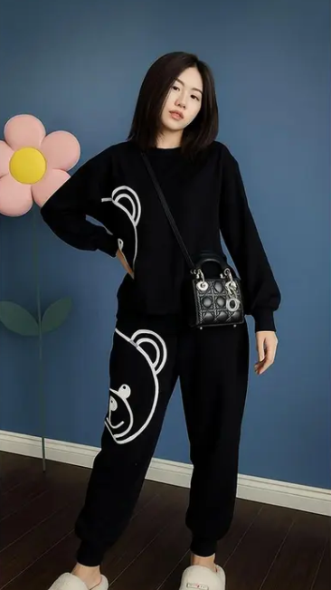 top&bottom  winter set for women in wool