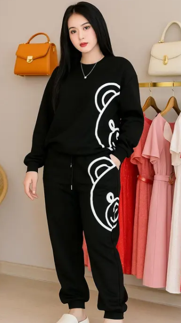 top&bottom  winter set for women in wool