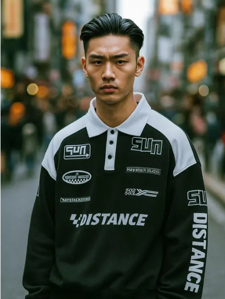 collar sweatshirt styeloft