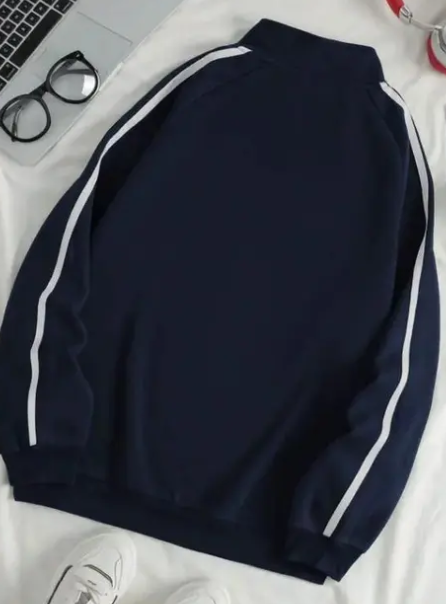 styeloft collar chain sweatshirt