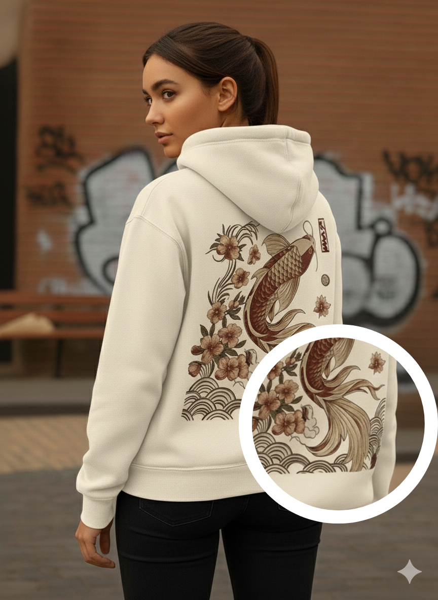 The Koi Flow styeloft Hoodie
