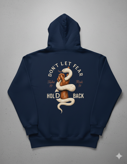 don't let fear hoodie