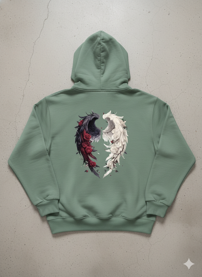 the women's feather hoodie