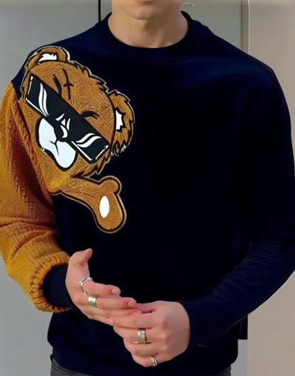 teddy sweatshirt mens styeloft