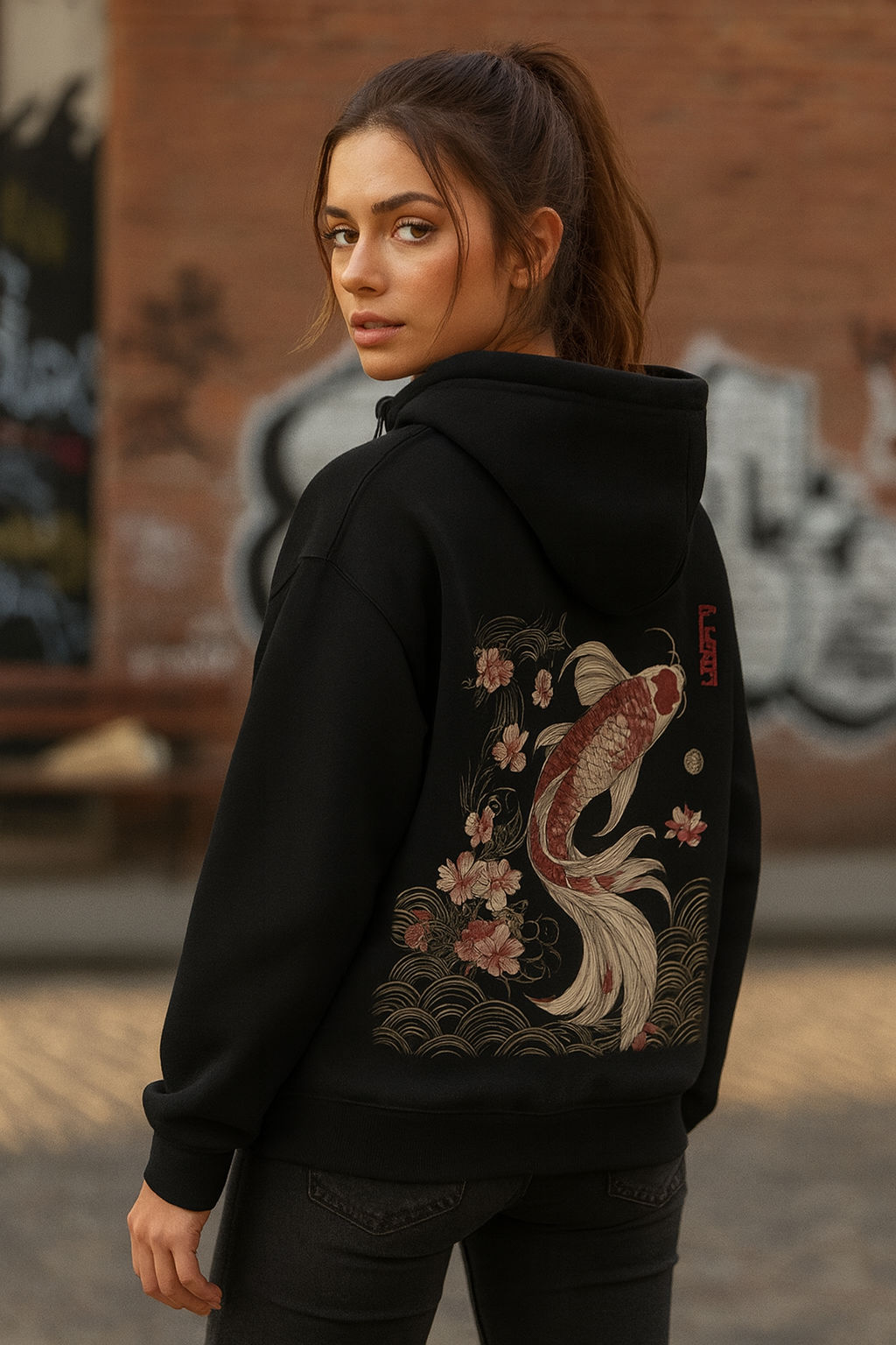 The Koi Flow styeloft Hoodie